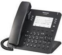 PANASONIC KX-DT635NE-B Terminal numérique professionnel noir Écran LC monochrome Rétroéclairage 24 touches d'auto-étiquetage EHS (KX-DT635NE-B)