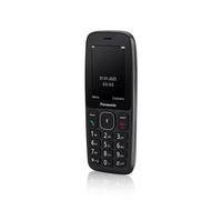 Panasonic KX-TF400EXB Téléphone à Touches 4G Facile à Utiliser, Volte, autonomie fiable Jusqu’à 280 Heures en Mode Veille, Charge USB-C, écran de 2,4 Pouces, Bluetooth, résistance à l’Eau IP44, Noir