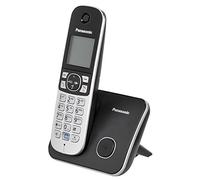Panasonic KX-TG6811 Téléphone DECT Identification de l'appelant Noir, Argent