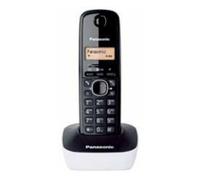 Panasonic KX-TG1611 Téléphone DECT Identification de l'appelant Noir, Blanc