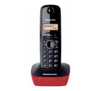 Panasonic KX-TG1611 Téléphone DECT Identification de l'appelant Noir, Rouge