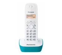 Panasonic KX-TG1611 Téléphone DECT Identification de l'appelant Turquoise, Blanc