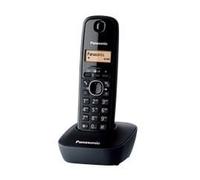 Panasonic KX-TG1611FRH téléphone Téléphone DECT Identification de l'appelant Noir