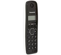 Panasonic KX-TG1611FRW téléphone Téléphone DECT Identification de l'appelant Noir, Blanc