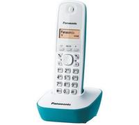 Panasonic KX-TG1611FRC téléphone Téléphone DECT Identification de l'appelant Cyan, Blanc