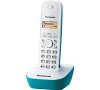 Panasonic KX-TG1611FRC téléphone Téléphone DECT Identification de l'appelant Cyan, Blanc