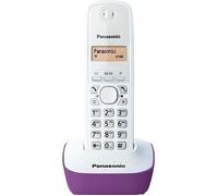 Panasonic KX-TG1611FRF téléphone Téléphone DECT Identification de l'appelant Violet, Blanc