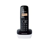 Panasonic KX-TG1611FRW téléphone Téléphone DECT Identification de l'appelant Noir, Blanc