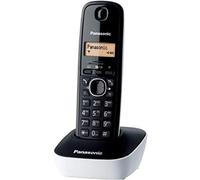 Panasonic KX-TG1611FRW téléphone Téléphone DECT Identification de l'appelant Noir, Blanc