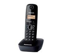Panasonic KX-TG1611FRH téléphone Téléphone DECT Identification de l'appelant Noir