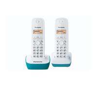 Panasonic KX-TG1612 Téléphone DECT Identification de l'appelant Bleu, Blanc