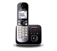 Panasonic KX-TG6821 Téléphone DECT Identification de l'appelant Noir