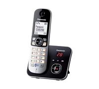 Panasonic KX-TG6821 téléphone Téléphone DECT Identification de l'appelant Noir