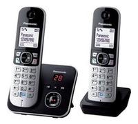 Panasonic KX-TG6822GB téléphone Téléphone DECT Identification de l'appelant Noir, Argent
