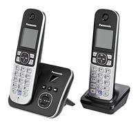 Panasonic KX-TG6822GB téléphone Téléphone DECT Identification de l'appelant Noir, Argent