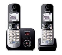 Panasonic KX-TG6822GB téléphone Téléphone DECT Identification de l'appelant Noir, Argent