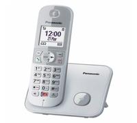 Panasonic KX-TG6851SPS téléphone Téléphone DECT Identification de l'appelant Gris, Argent