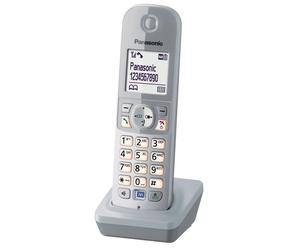 Panasonic KX-TGA681 Téléphone DECT Identification de l'appelant Argent