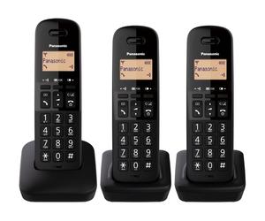 Panasonic KX-TGB613SPB téléphone Téléphone DECT Identification de l'appelant Noir