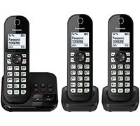 Panasonic Téléphone DECT KX-TGC 463GB Identification de l'appelant Noir