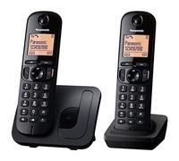 Panasonic KX-TGC212 Téléphone DECT Identification de l'appelant Noir