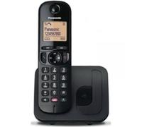 Panasonic KX-TGC250 Téléphone DECT Identification de l'appelant Noir