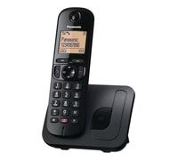 Panasonic KX-TGC250 Téléphone DECT Identification de l'appelant Noir