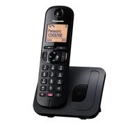 Panasonic KX-TGC250JTB Noir Téléphone DECT sans fil avec haut-parleur et écran LCD de 1,6 pouces