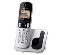 Téléphone KX-TGC250JTS Téléphone DECT Identification de l'appelant Noir, Argent