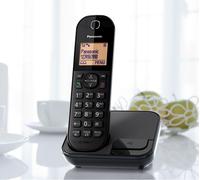 Panasonic KX-TGC410EB téléphone Téléphone DECT Identification de l'appelant Noir