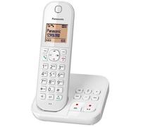 Panasonic KX-TGC420FRW - Téléphone sans fil - système de répondeur avec ID d'appelant/appel en instance - DECTGAP - blanc