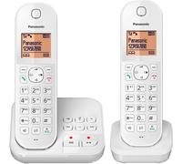 Panasonic KX-TGC422FRW téléphone Téléphone DECT Identification de l'appelant Blanc