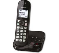 Panasonic KX-TGC460GB - Téléphone sans fil - Répondeur avec identification de l'appelant - noir
