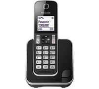 Panasonic KX-TGD310 - Téléphone sans fil avec ID d'appelant/appel en instance - DECT\GAP - (conférence) à trois capacité d'appel - noir, argent Noir, Argent G
