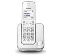Panasonic KX-TGD310 - Téléphone sans fil avec ID d'appelant/appel en instance - DECT\GAP - (conférence) à trois capacité d'appel - blanc, argent Argent G