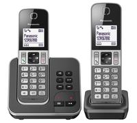 Panasonic KX-TGD322 Téléphone DECT Identification de l'appelant Noir, Gris