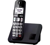 Panasonic KX-TGE250 Téléphone DECT Identification de l'appelant Noir