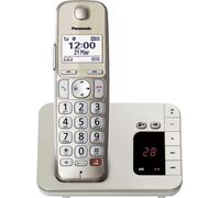 Panasonic KX-TGE260 - Téléphone sans fil - Répondeur avec identification de l'appelant/fonction d'appel en attente - DECT\GAP - fonction d'appel à trois voies - champagne gold