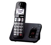 Panasonic KX-TGE260JTB Téléphone DECT Identification de l'appelant noir