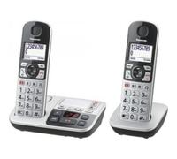 Panasonic KX-TGE522 Téléphone DECT Identification de l'appelant Argent