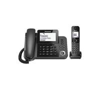 Téléphone sans fil Panasonic KX-TGF310EX - Noir - Ecran LCD - Mains libres - Répertoire 100 noms et numéros