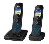 Panasonic KX-TGH722FRB téléphone Téléphone DECT Identification de l'appelant Noir
