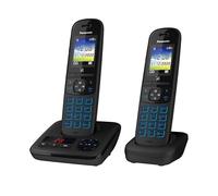 Panasonic KX-TGH722FRB téléphone Téléphone DECT Identification de l'appelant Noir