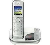 Panasonic KX-TGJ320GW - Téléphone sans fil - système de répondeur avec ID d'appelant - DECT - blanc Blanc G