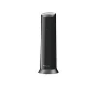 Panasonic KX-TGK210JTB Téléphone DECT sans fil noir avec identification de l'appelant
