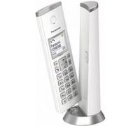 Panasonic KX-TGK210SP - Téléphone sans fil avec ID d'appelant - DECT\GAP - (conférence) à trois capacité d'appel - blanc Blanc G
