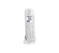Panasonic Téléphone IP DECT KX-TGQ200GW sans fil CAT-iq 2.0 mains libres verrouillage appelant Blanc