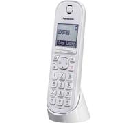 Panasonic KX-TGQ200 - Téléphone numérique sans fil - DECT\GAP - fonction d'appel tridirectionnel - blanc