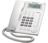 Panasonic KX-TS880 Identification de l'appelant Blanc - téléphones (Haut-parleur, 50 entrées, Identification de l'appelant, Blanc)