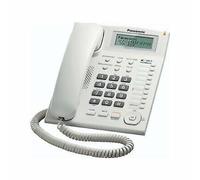 Panasonic KX-TS880EXW Téléphone Fixe Pour Bureau Roi-Dial Montable A Mural